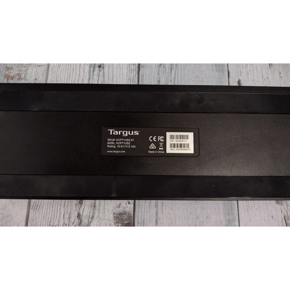 Targus ACP71USZ Docking Station! For PC/Max/Android! Great Condition. - Picture 4 of 6